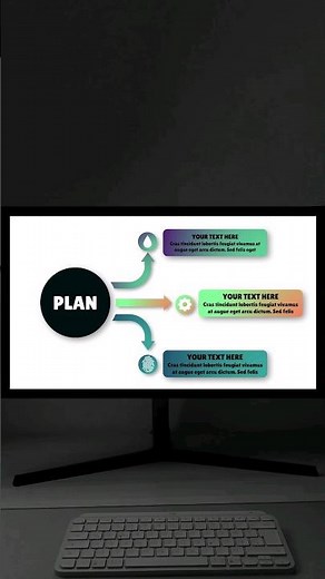 Infographic slide in PowerPoint #powerpoint #tutorial