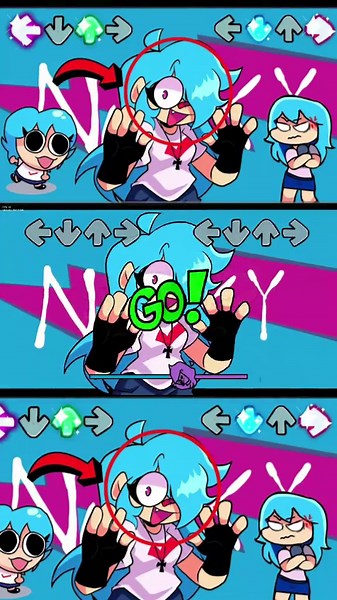 Friday Night Funkin' Gameplay with Skyline Mod