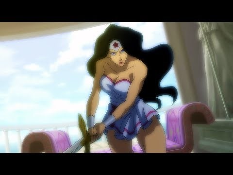 Wonder Woman vs Queen Mera | Justice League: The Flashpoint Paradox