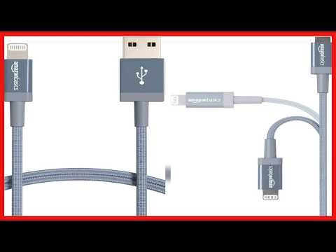 Amazon Basics Nylon Braided Lightning to USB Cable Review: Durable, Fast, and Reliable Charging