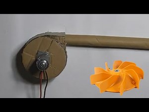 Make a DIY Cardboard Leaf Blower at Home