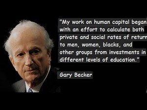 Gary Becker| American Economist|| Contribution In Field Of Economics| Early Life| Achievements|