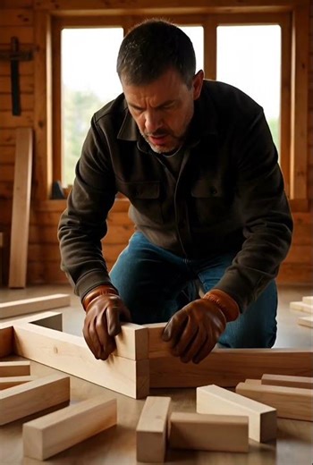 From Raw Wood to Perfect Table 😱 Ultra Satisfying Woodworking ASMR