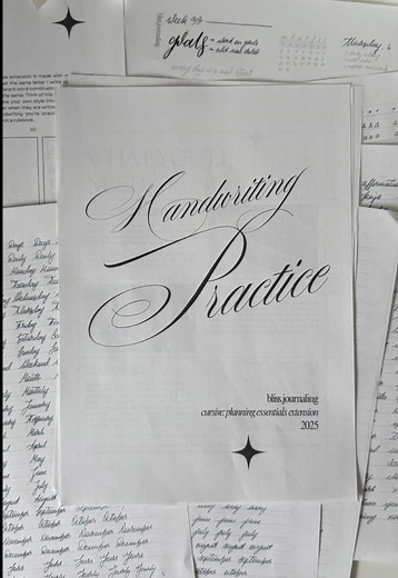 Improve Your Cursive Handwriting with Unique Practice Sheets