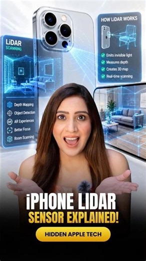 Your iPhone’s Hidden LiDAR Sensor Can Do This! 😲📱