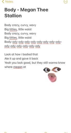 Megan Thee Stallion Body Lyrics Analysis