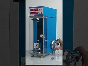 Tenstron Spring Load Testing Machine SPR04 Demo