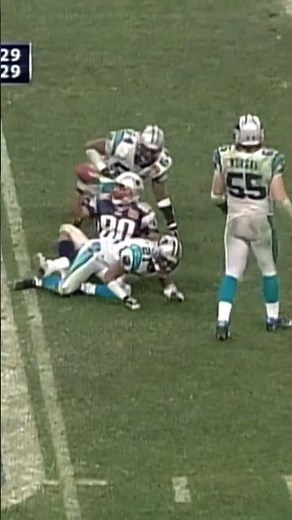 February 1, 2004: Super Bowl XXXVIII | Patriots vs Panthers #shorts