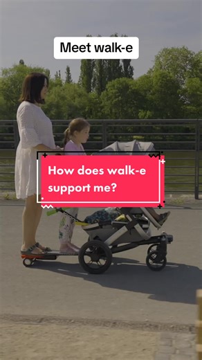 Walk-e: The World's First Electric Family Board for Easy Parenting