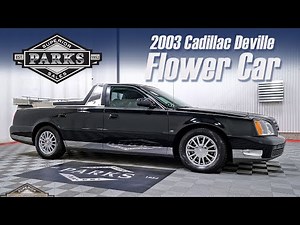 2003 Cadillac Deville Flower Car (3U170996)