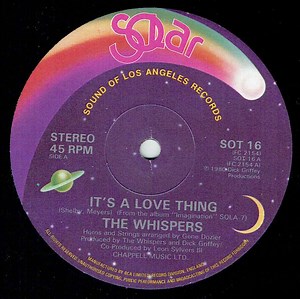 The Whispers - It's A Love Thing