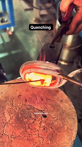 6.3K views · 61 reactions | #viralpost2025 #blacksmith #blacksmithing #bladesmith #handmade #forgedinfire #ForgedInSteel #quenching | USA Taste Factory | Facebook