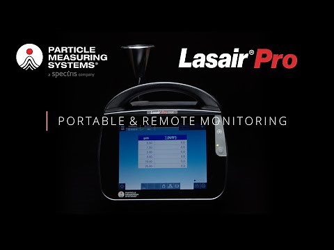 Lasair Pro Particle Counter Demo video: Highlights of the new mobile solution from PMS.