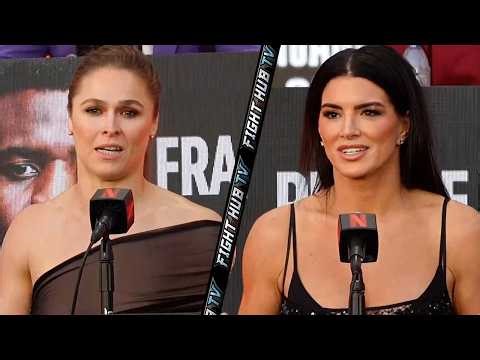 Ronda Rousey vs Gina Carano - FULL Final Press Conference Video