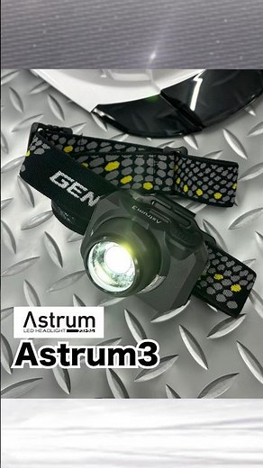 GENTOS【ヘッドライト】Astrum3 #gentos #ジェントス
