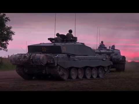 Challenger 2 Main Battle Tank RAW ENGINE SOUNDS