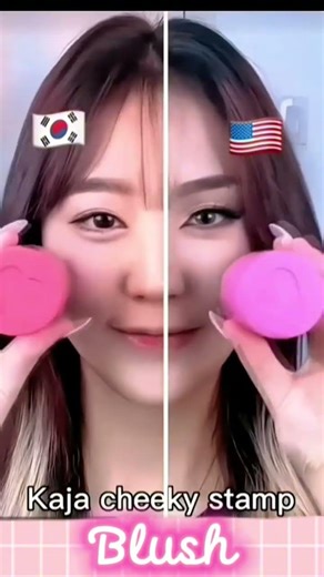 korean VS American makeup challenge 🧧🎐