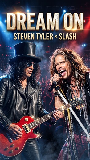 Dream On - Steven Tyler Feat. Slash #aerosmith #rockmusic #ytshorts