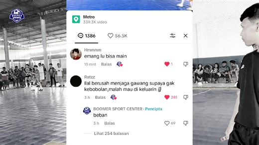ILAL Kiper Terbang Boomer FC di TikTok