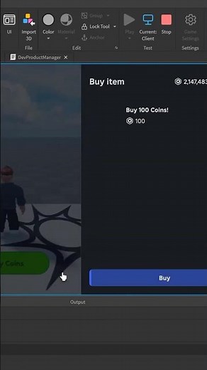 Make DEV PRODUCTS in Roblox Studio (Under 1 Min!)