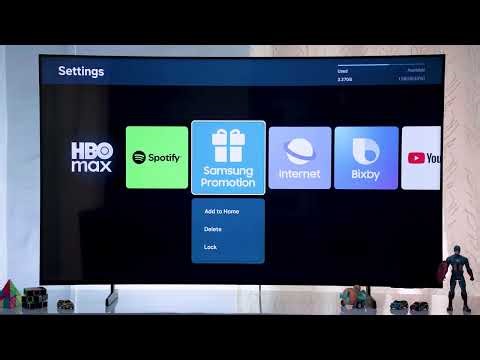 How To Add Apps To Favorites On Samsung Smart TV | Pin Apps To Home Screen 2026