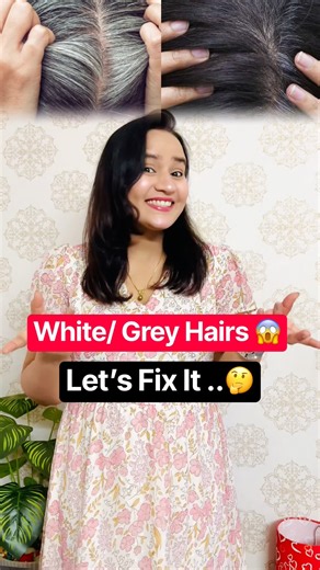 How To Fix White Hairs ? | #doctorrajni #skincare #haircare #haircaretips #greyhair #whitehairs