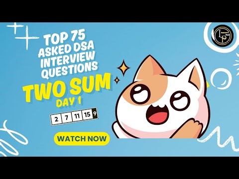 Top 75 DSA Question #1: Two Sum Problem Explained | LePic - Let's Code