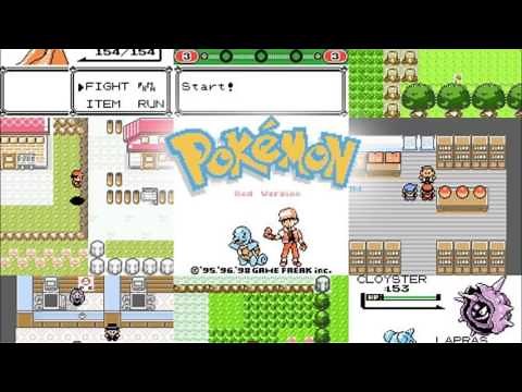 Pokemon Red FULL COLOR HACK WITH ALL 151 Pokemon