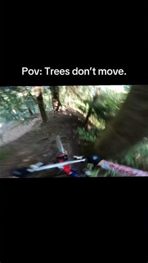 Gopro effect is real, it’s really off camber #fyp #mtb #viral #crash #tree