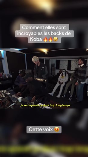 Incroyable performance de Koba au studio