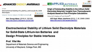 Electrochemical Stability Window of Solid Electrolyte for Stable Interfaces in Solid-State Battery