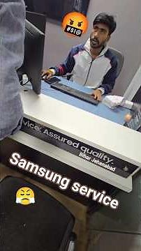 Samsung service center 😮‍💨 unexpected 🫣..?