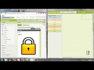 App Inventor Tutorial Password Protected