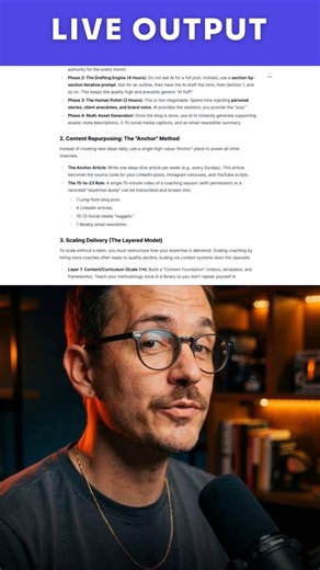 I built an AI workflow that turns one idea into a full blog post