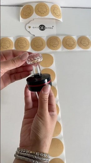 How to use Self Inking Stamp, How to print personalised Stickers, DIY STICKER, Tutorial, Anita Benko