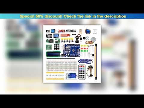 Exclusive Complete Starter Kit Programming Learning Kit + 40 Projects for Arduino UNO R3 Starter Ki