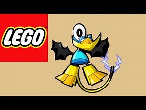How to Build LEGO Mixels Flurr & Teslo Mix - Stop Motion Build| Bricks and Clay Play