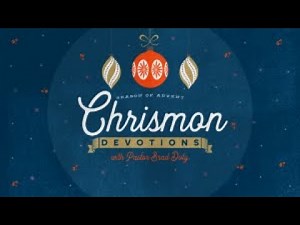 Entwined Circles Chrismon Devotion
