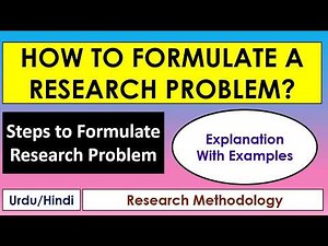 How to Identify & Define a Research Problem(With Examples)? Steps to Formulate a Research Problem