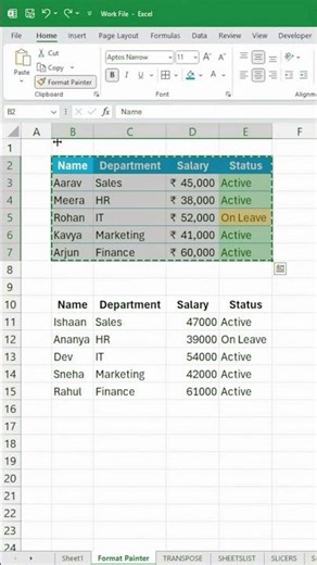 Copy Cell Formatting Like a Pro in Excel