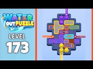Water Out Puzzle level 173 solution