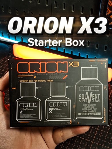 รีวิว Orion X3 Starter Box ชุดสีตัดเส้น,ลบคราบ และน้ำยาติดดีคอลค่ายคนไทย โดยพี่เอี้ยง @Pro Models #กันพลา #กันดั้ม #gunpla #gundam #gundamtiktok