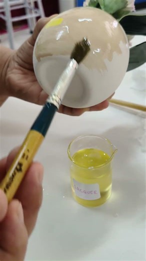 coating with lacquer #science #scienceproject