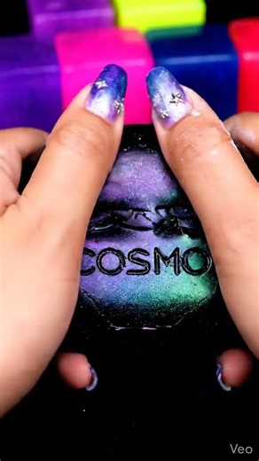 ASMR | Neon Soap Bar Smash 🌈🎧 #SoapASMR #soapcrushing #relaxing