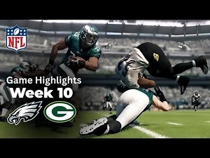 Philadelphia Eagles vs. Green Bay Packers Week 10 Game Full Highlights | NFL 2025