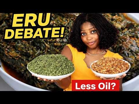 Eru: The Manyu Way - A Culinary Debate | Less Oil, More Flavor, Visible Strands! 🥘🌿