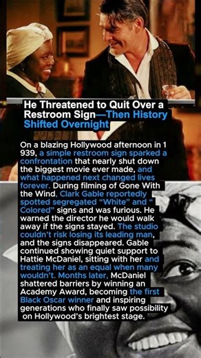 He Threatened to Quit Over a Restroom Sign—Then History Shifted Overnight #shorts