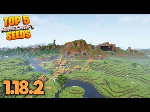 Top 5 VILLAGE SEEDS for Minecraft 1.18.2! (Best Minecraft 1.18.2 Seeds)