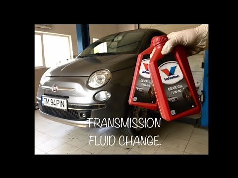 Fiat 500 1.2 Gearbox Transmission Oil Change