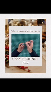 4.9K views · 101 reactions | Que fácil es hacer una dm falsa costura de los botones, para que los podamos olivar donde deseemos . Te dejo el paso a paso. | Casa Puchinni | Facebook